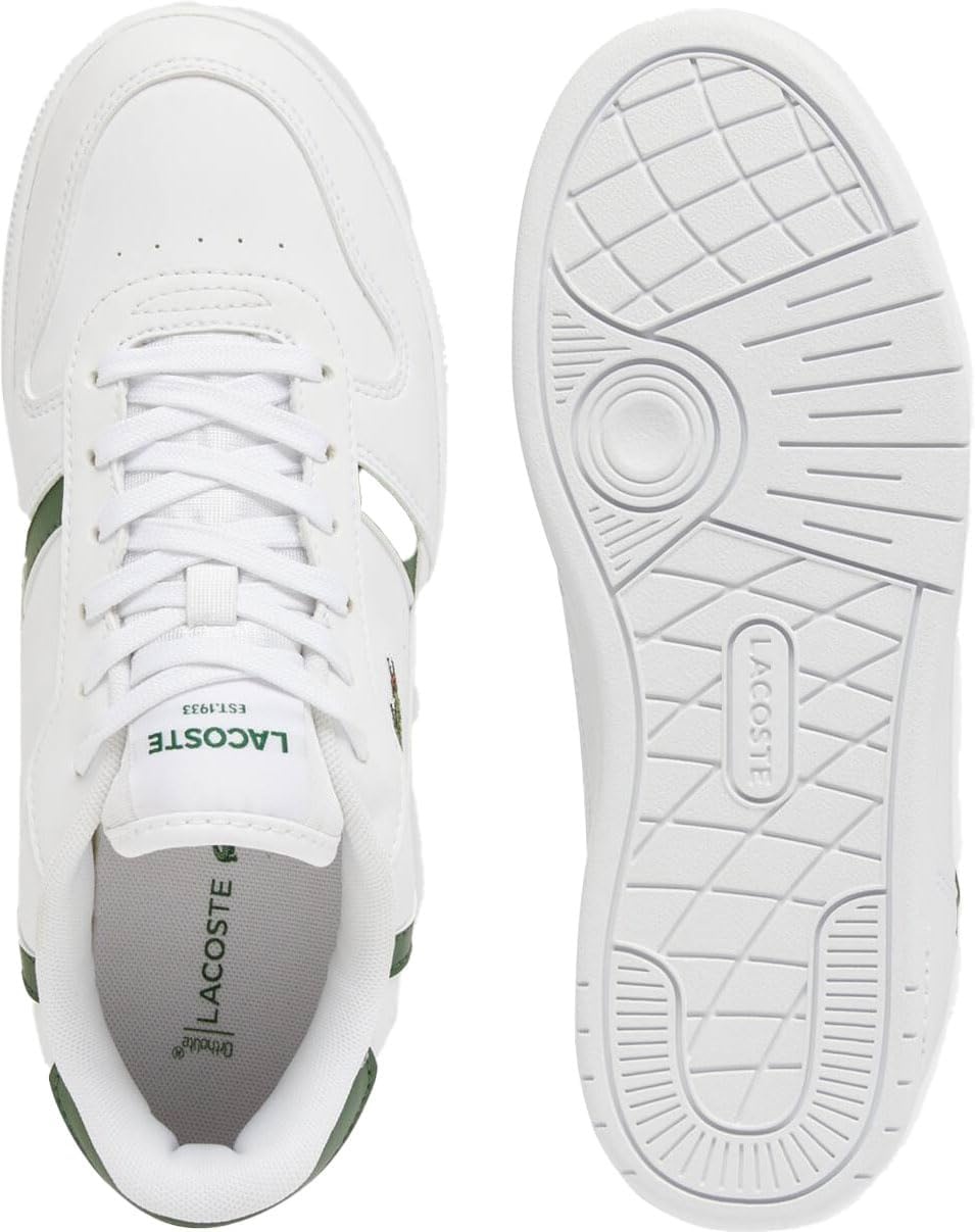 image:imageLacoste Kids TClip Set Sneakers Little KidBig KidNew WhiteDark Green