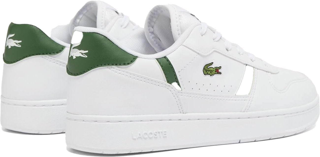 image:imageLacoste Kids TClip Set Sneakers Little KidBig KidNew WhiteDark Green