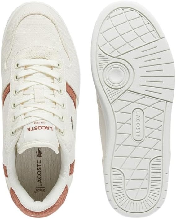image:imageLacoste Kids TClip Set Sneakers Little KidBig KidOff WhiteBrown