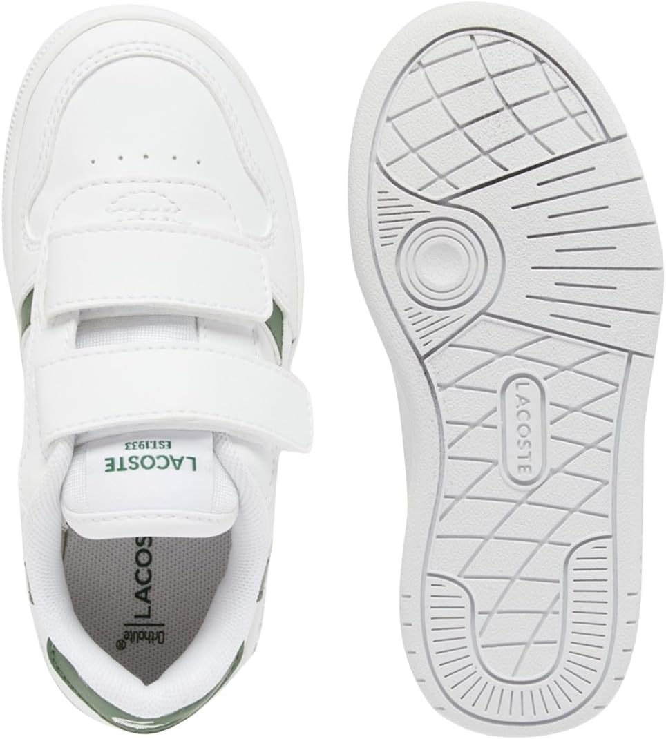 image:imageLacoste Kids TClip Set Sneakers Little KidBig KidWhiteDark Green
