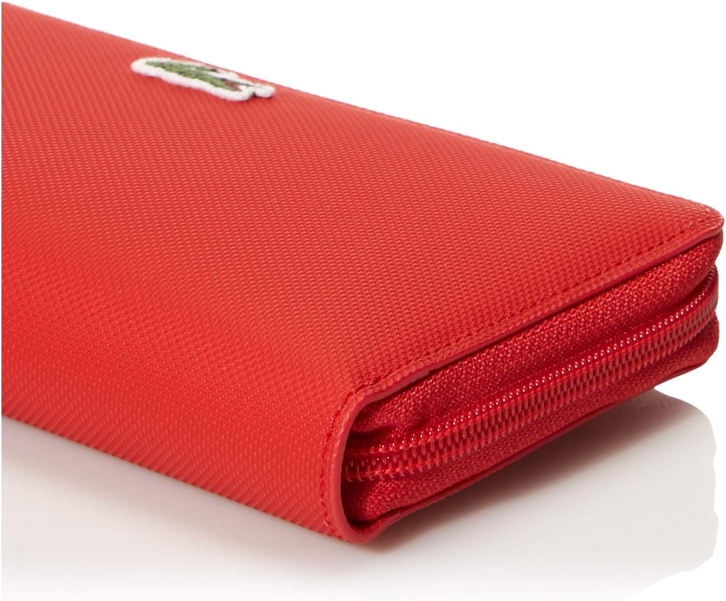 image:imageLacoste Large Full Zip WalletNavy BlueIberis Red