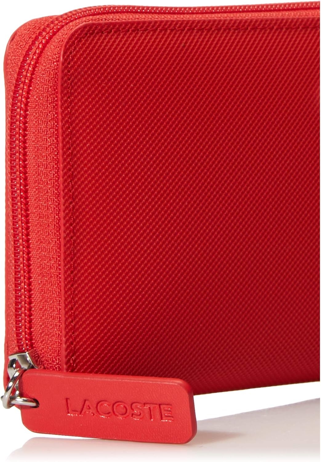 image:imageLacoste Large Full Zip WalletNavy BlueIberis Red