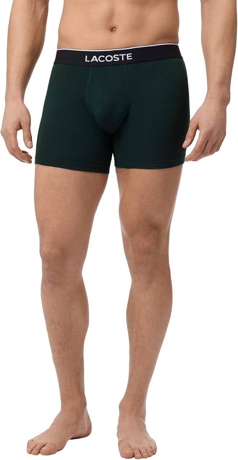image:imageLacoste Mens 3 Pack Boxer BriefsBirchLambs LettuceSino