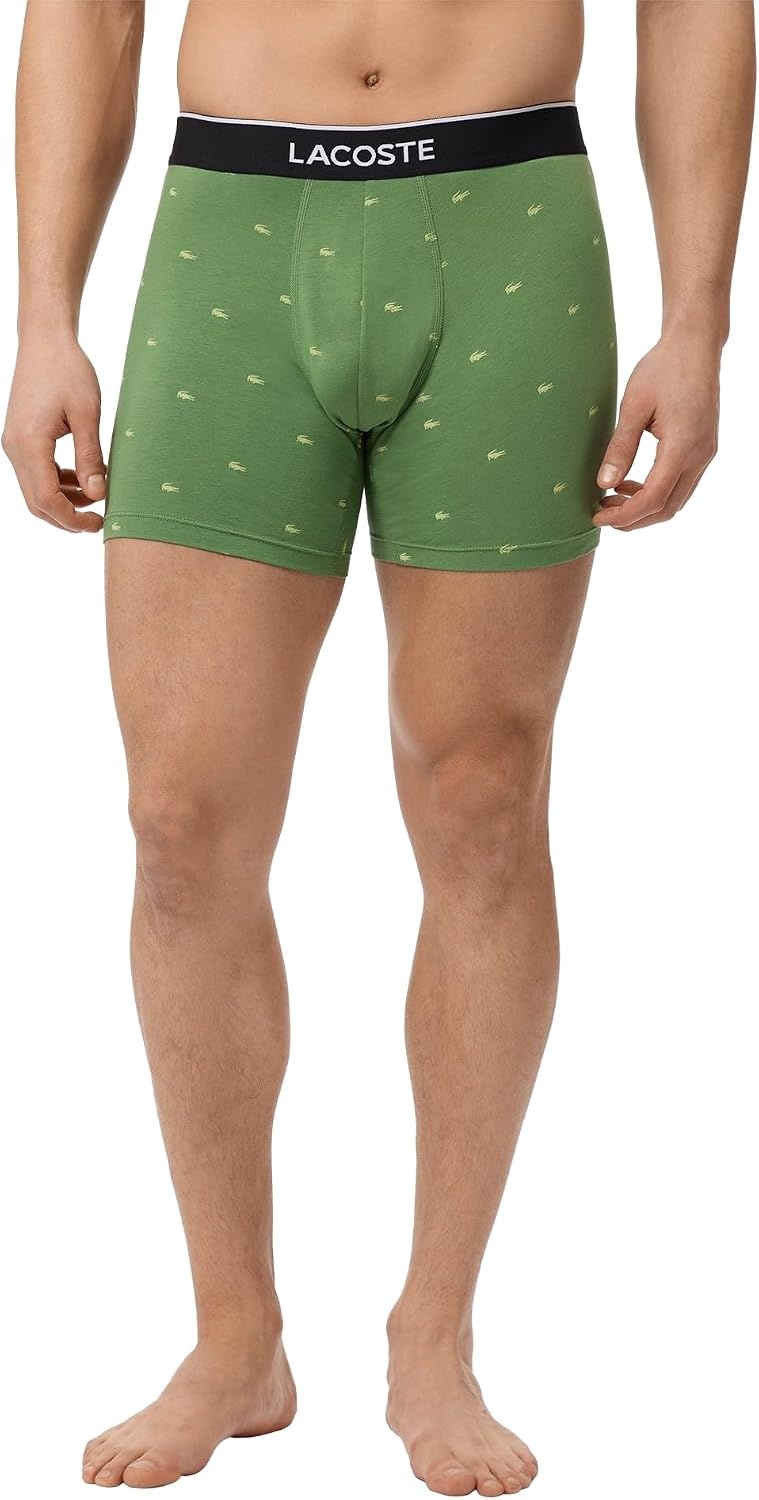 image:imageLacoste Mens 3 Pack Boxer BriefsBirchLambs LettuceSino
