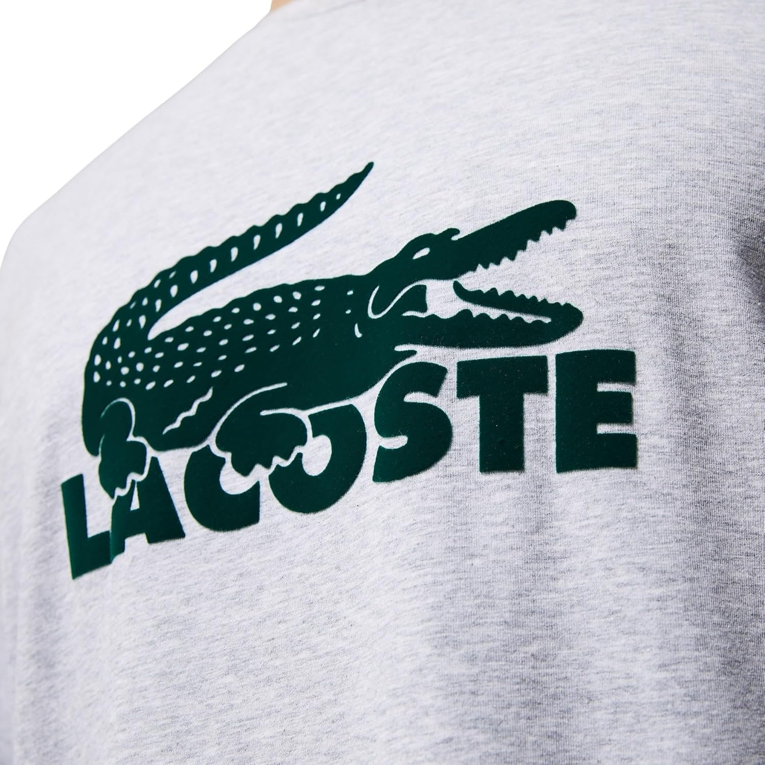 image:imageLacoste Mens Branding Crew Neck Sweatshirt Pajama SetNavy BlueDove GreyDark Forest