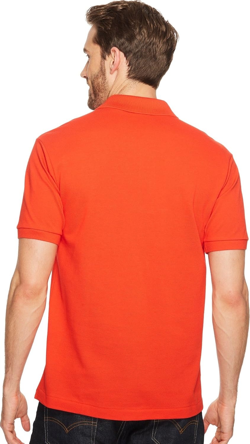 image:imageLacoste Mens Classic Fit L1212 Marl Polo ShirtCorrida