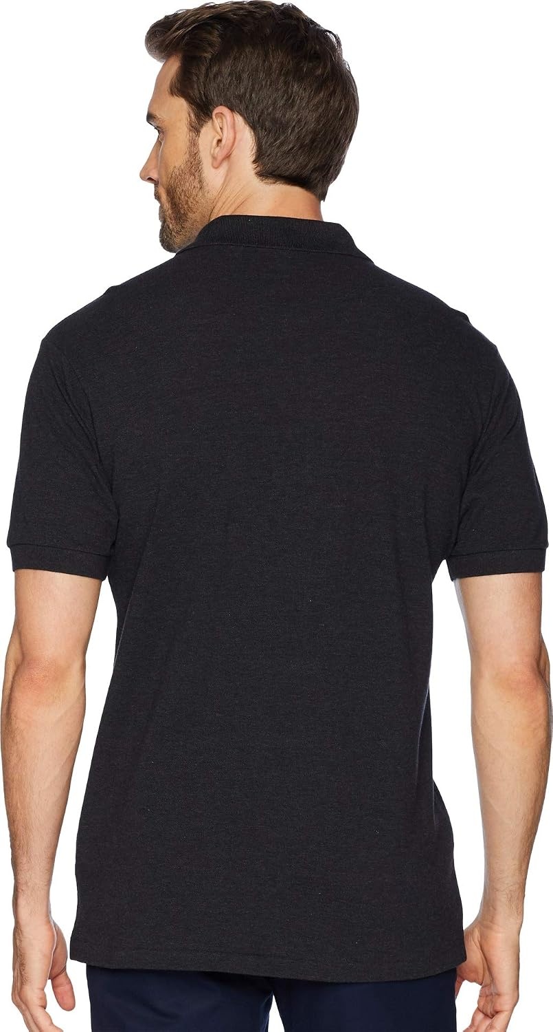 image:imageLacoste Mens Classic Fit L1212 Marl Polo ShirtLightning Chine