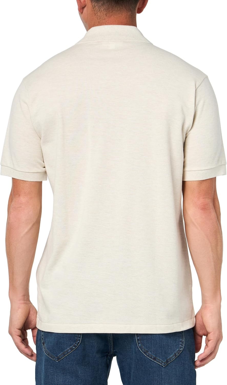image:imageLacoste Mens Classic Fit L1212 Marl Polo ShirtMoon Chine