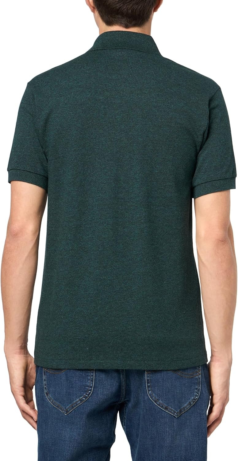 image:imageLacoste Mens Classic Fit L1212 Marl Polo ShirtPin Jaspe
