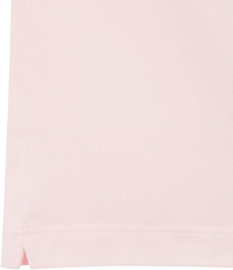 image:imageLacoste Mens Classic Fit Signature Print L1212 Polo ShirtFlamingo