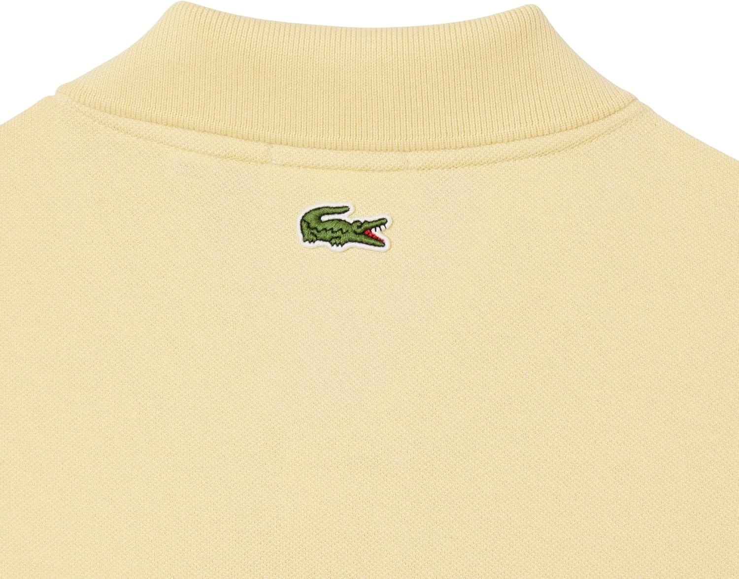 image:imageLacoste Mens Classic Fit Signature Print L1212 Polo ShirtSesame