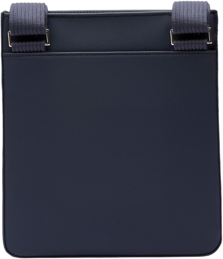 image:imageLacoste Mens Classic Flat Crossover Crossbody Bag Midnight Blue One Size