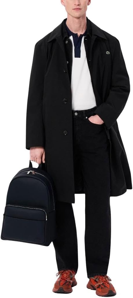 image:imageLacoste Mens Classic Laptop Pocket Backpack Brown One SizeMidnight Deep Blue