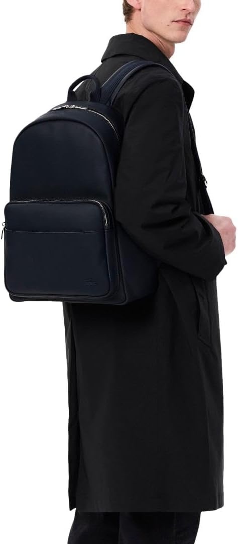 image:imageLacoste Mens Classic Laptop Pocket Backpack Brown One SizeMidnight Deep Blue