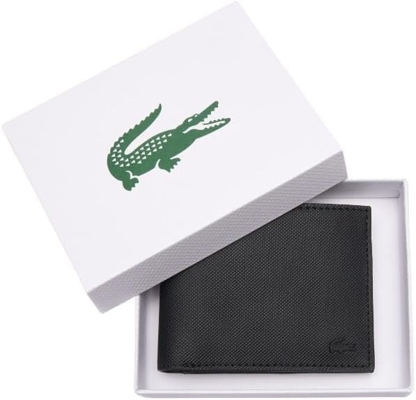 image:imageLacoste Mens Classic Small Billfold Wallet Black One SizeBlack