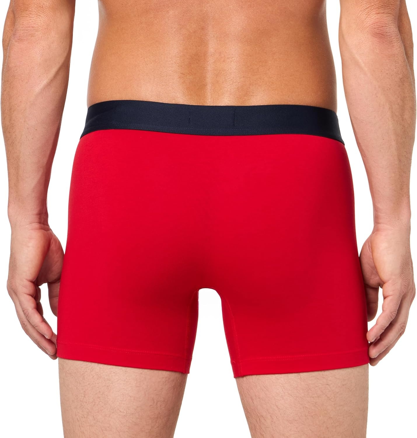 image:imageLacoste Mens Cotton Stretch Big Croc Print Boxer Briefs 3packNavy BlueGreyRed