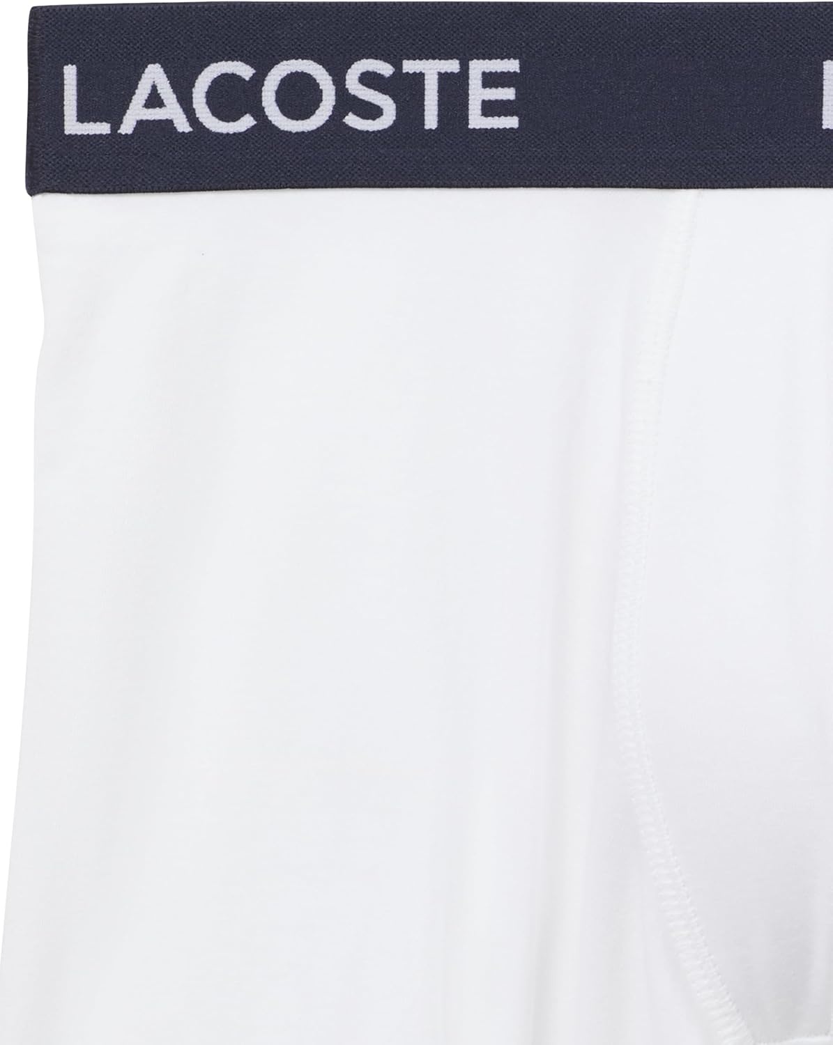 image:imageLacoste Mens Cotton Stretch Essentials Boxer Briefs 5packWhite