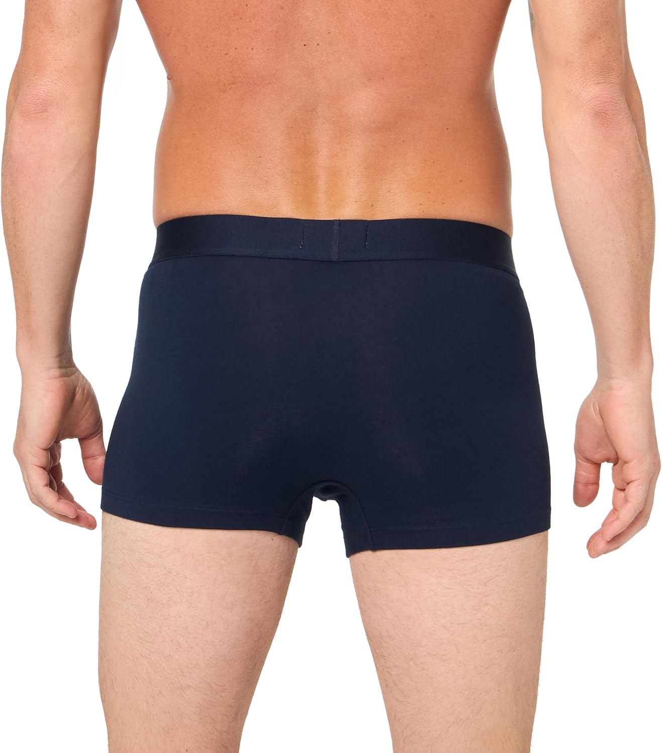 image:imageLacoste Mens Cotton Stretch Essentials Trunks 3packRedWhiteNavy Blue