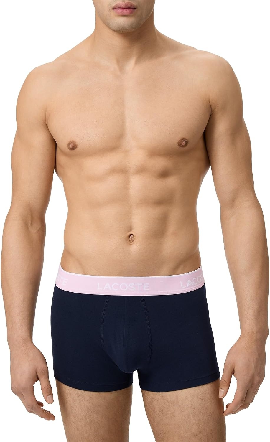 image:imageLacoste Mens Cotton Stretch Essentials Trunks 5packNavy BlueAlbiziaPhoenix