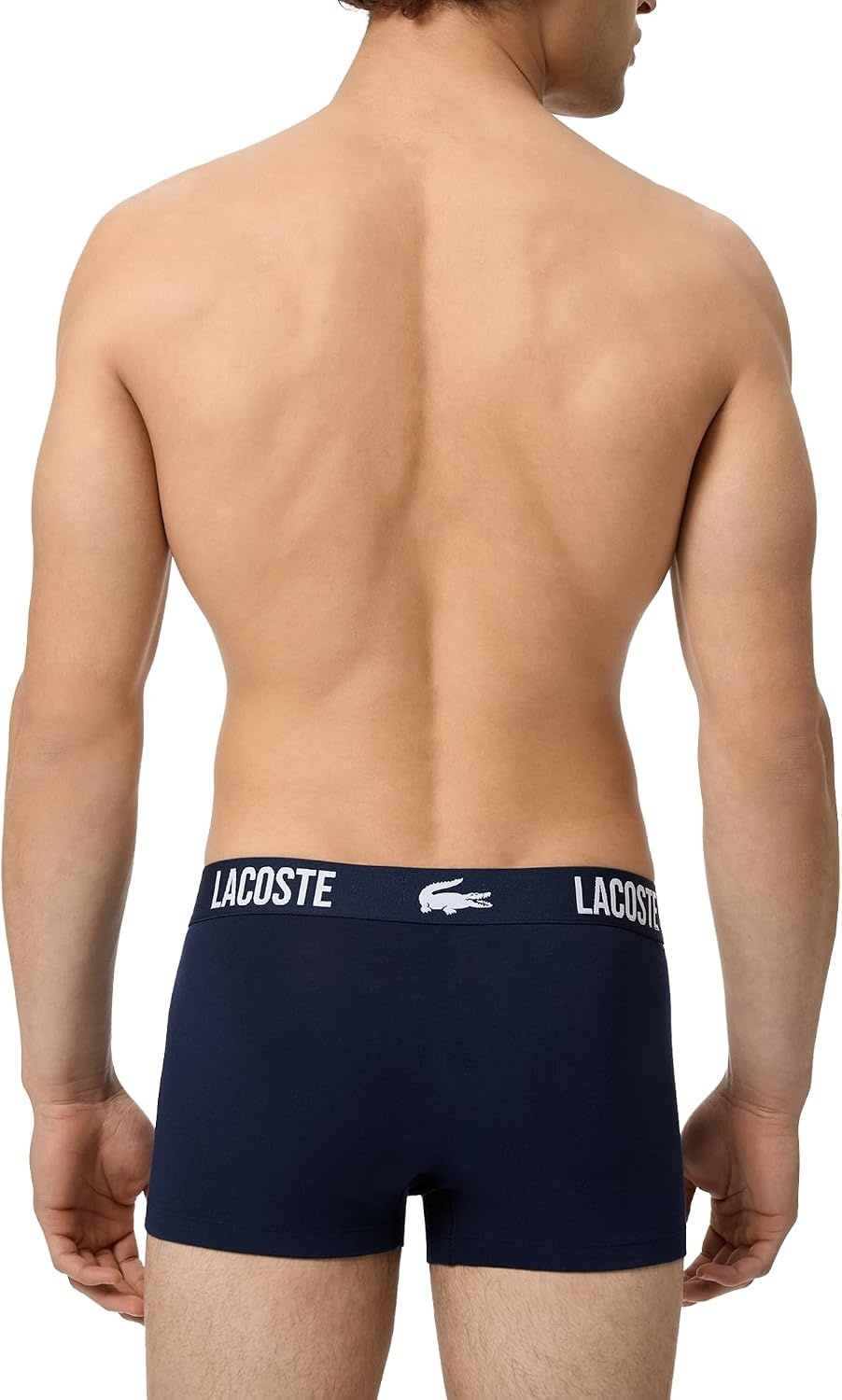 image:imageLacoste Mens Cotton Stretch Essentials Trunks 5packNavy BlueNavy BlueOverview