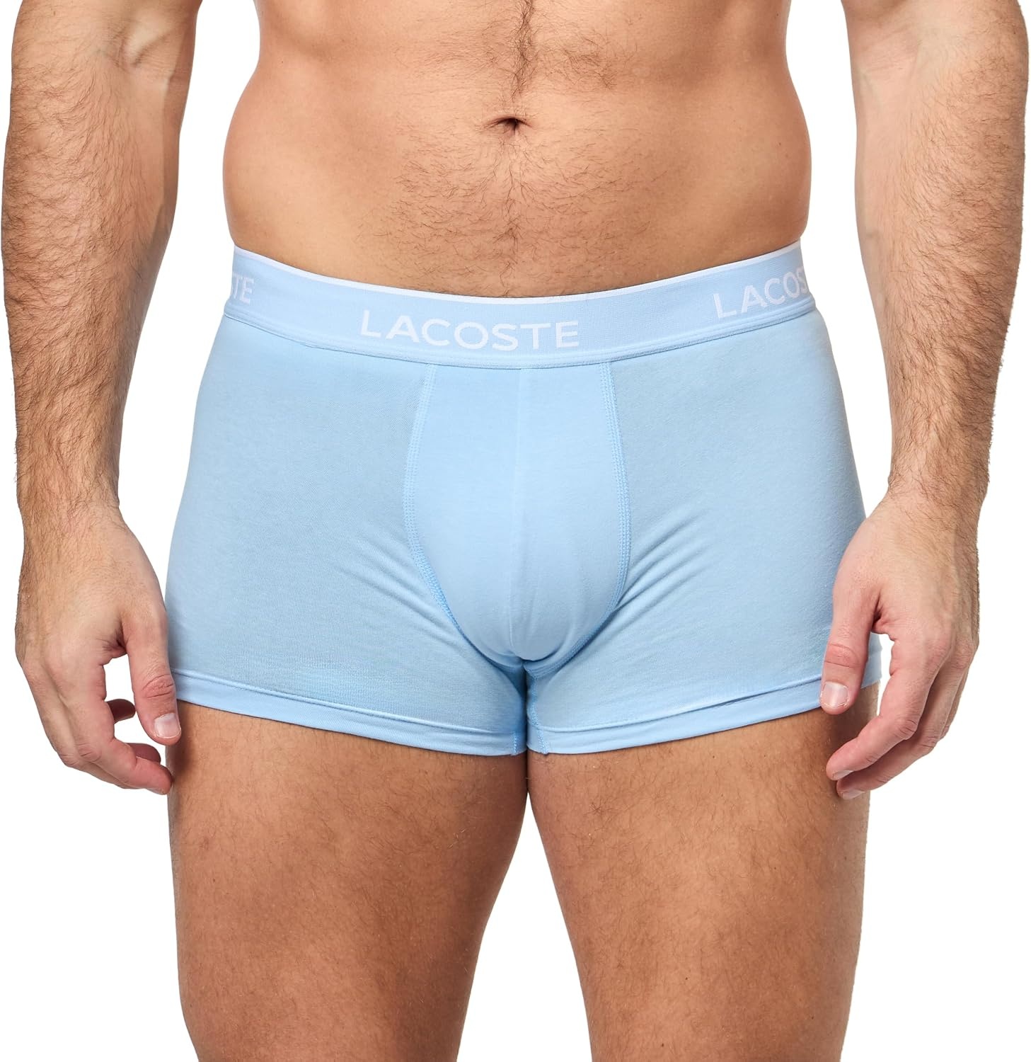 image:imageLacoste Mens Cotton Stretch Essentials Trunks 5packOverviewLiamoneYellowCorallineFlamingo