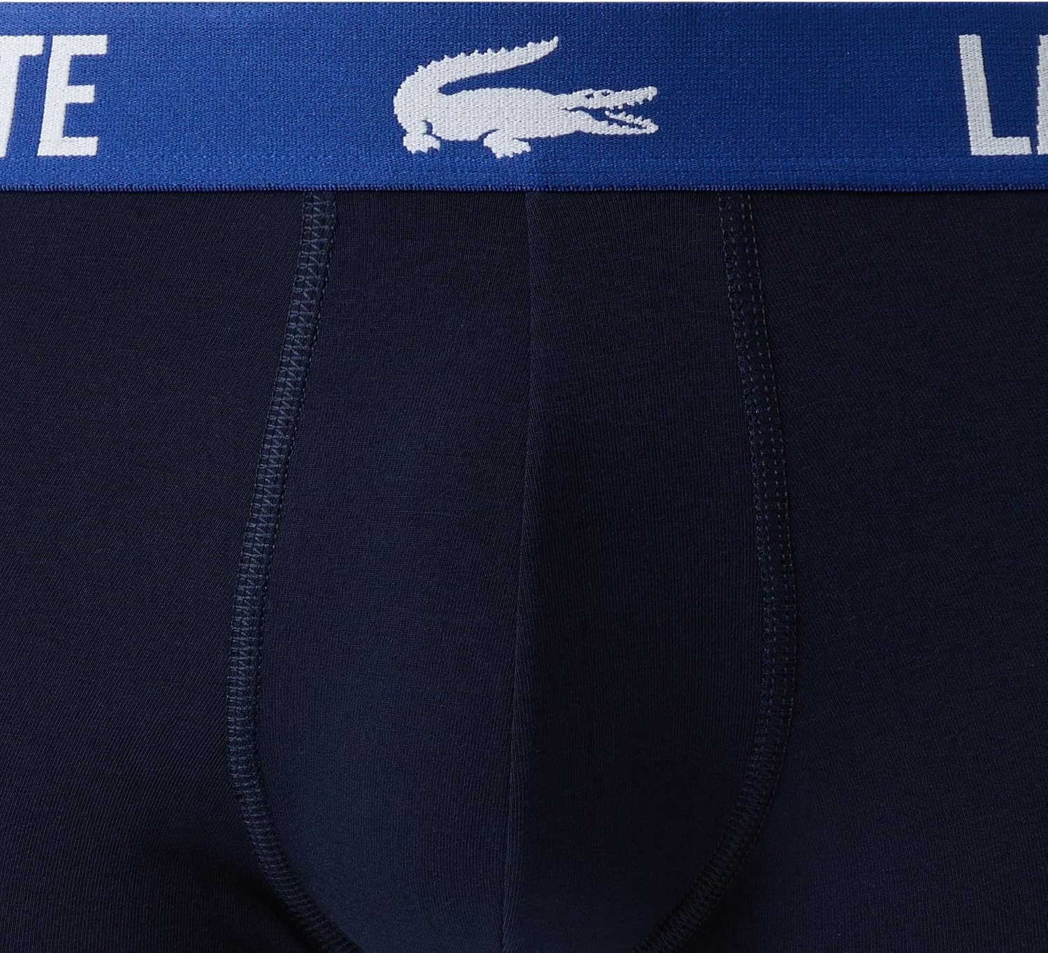 image:imageLacoste Mens Cotton Stretch Lacoste Croc Trunks 5pack Amazon ExclusivesNavy BlueCaptainArgentina