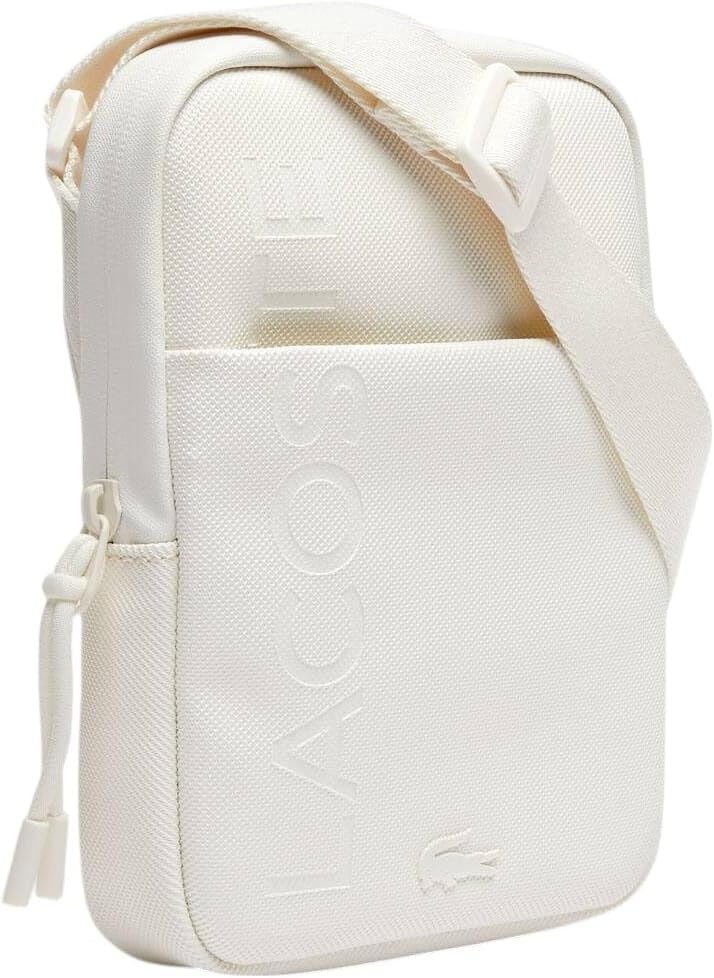image:imageLacoste Mens L1212 Branded Zippered Flat BagFlour