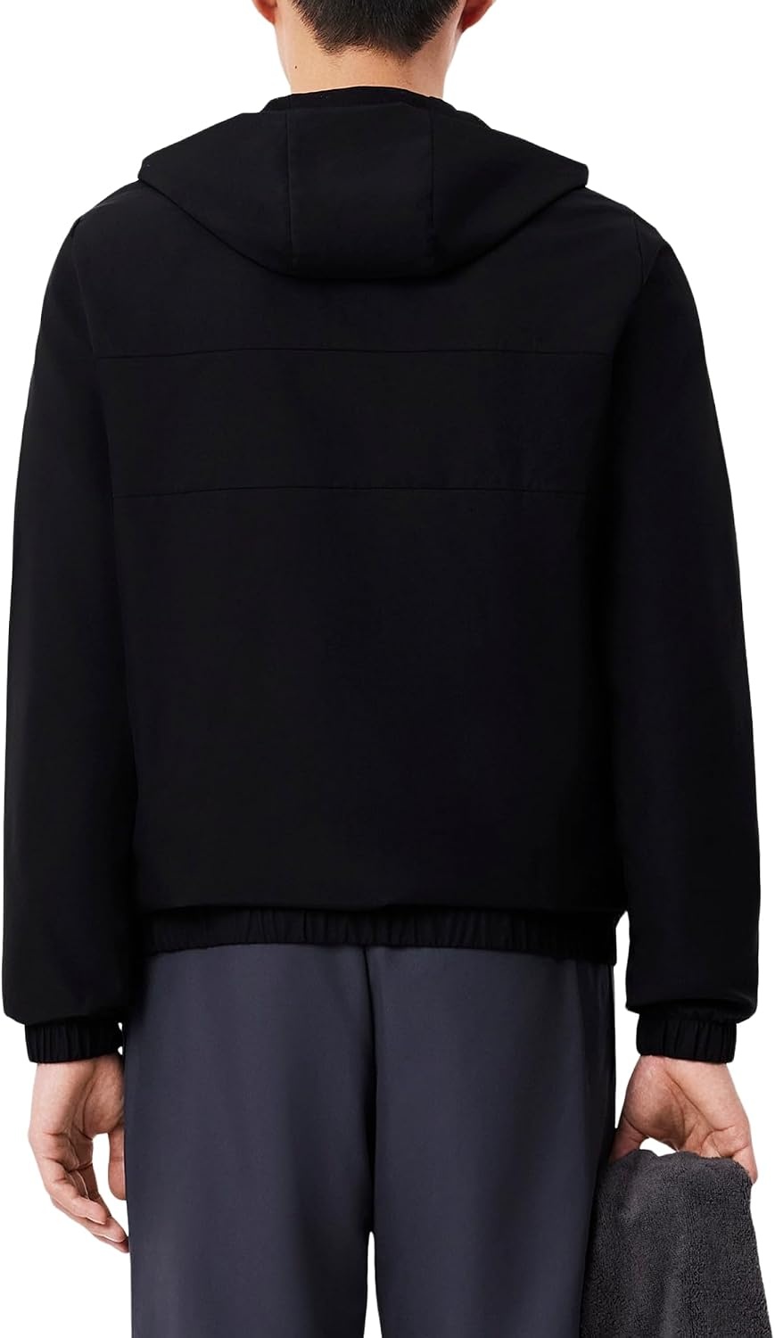 image:imageLacoste Mens Lightweight Performance Zip JacketBlack