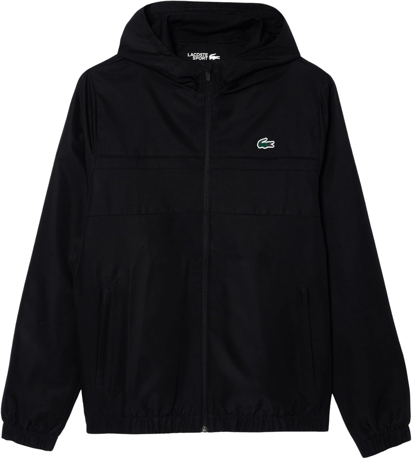 image:imageLacoste Mens Lightweight Performance Zip JacketBlack