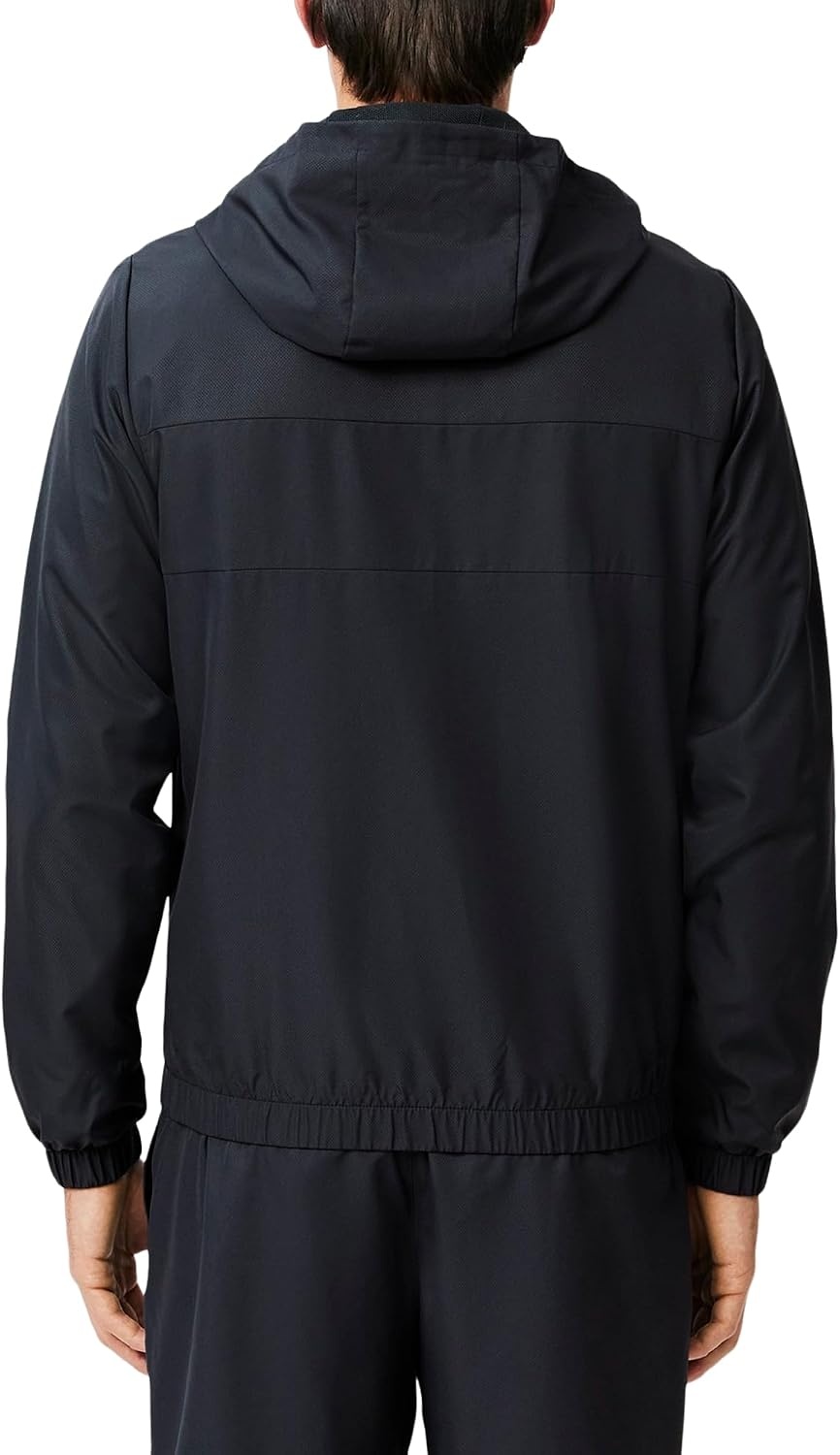 image:imageLacoste Mens Lightweight Performance Zip JacketGraphiteGraphite