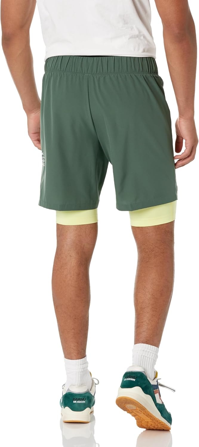 image:imageLacoste Mens Lined Ultra Dry ShortsSequoiaLimeira