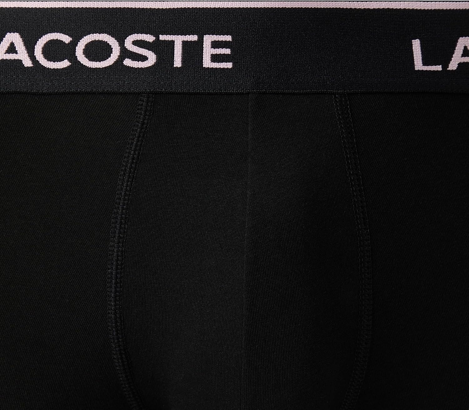 image:imageLacoste Mens Long Stretch Cotton Jersey Boxer Brief 3packBlackAlbiziaElephant Grey