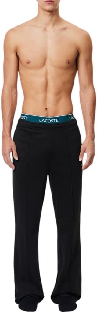 image:imageLacoste Mens Long Stretch Cotton Jersey Boxer Brief 3packBlackWhiteDove Grey