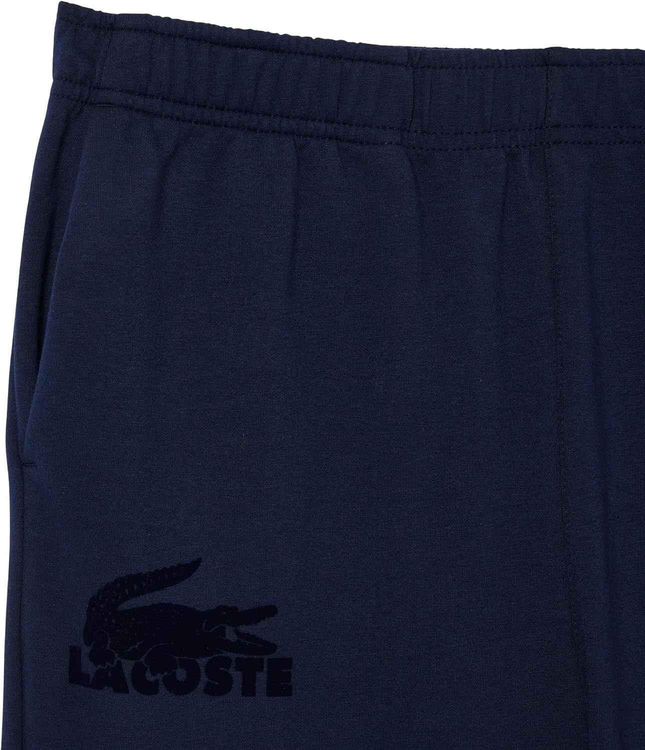 image:imageLacoste Mens Mens Cotton Fleece Blend Indoor JoggersNavy Blue
