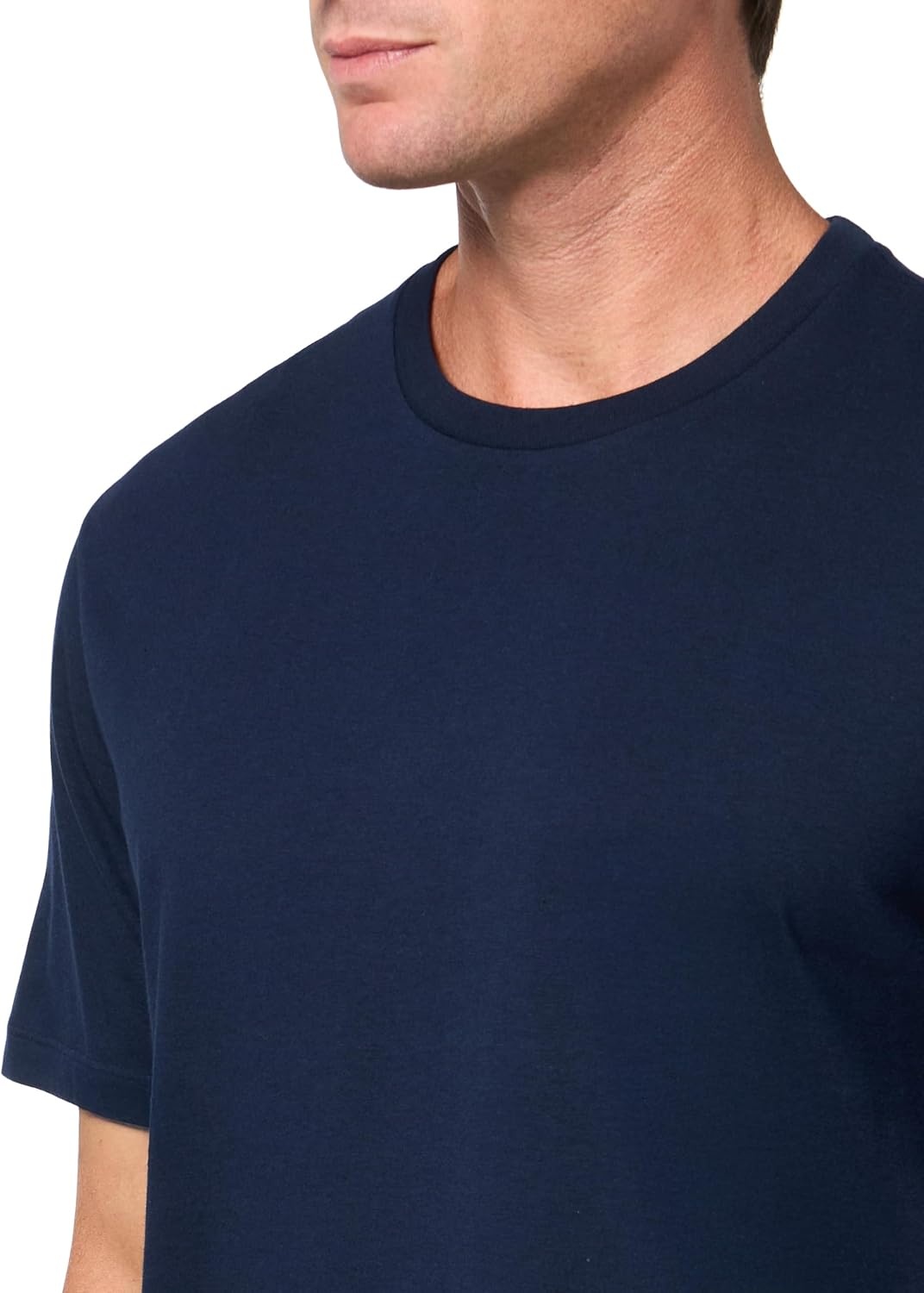 image:imageLacoste Mens Mens Regular Fit Iconic Croc Lounge TShirtNavy Blue