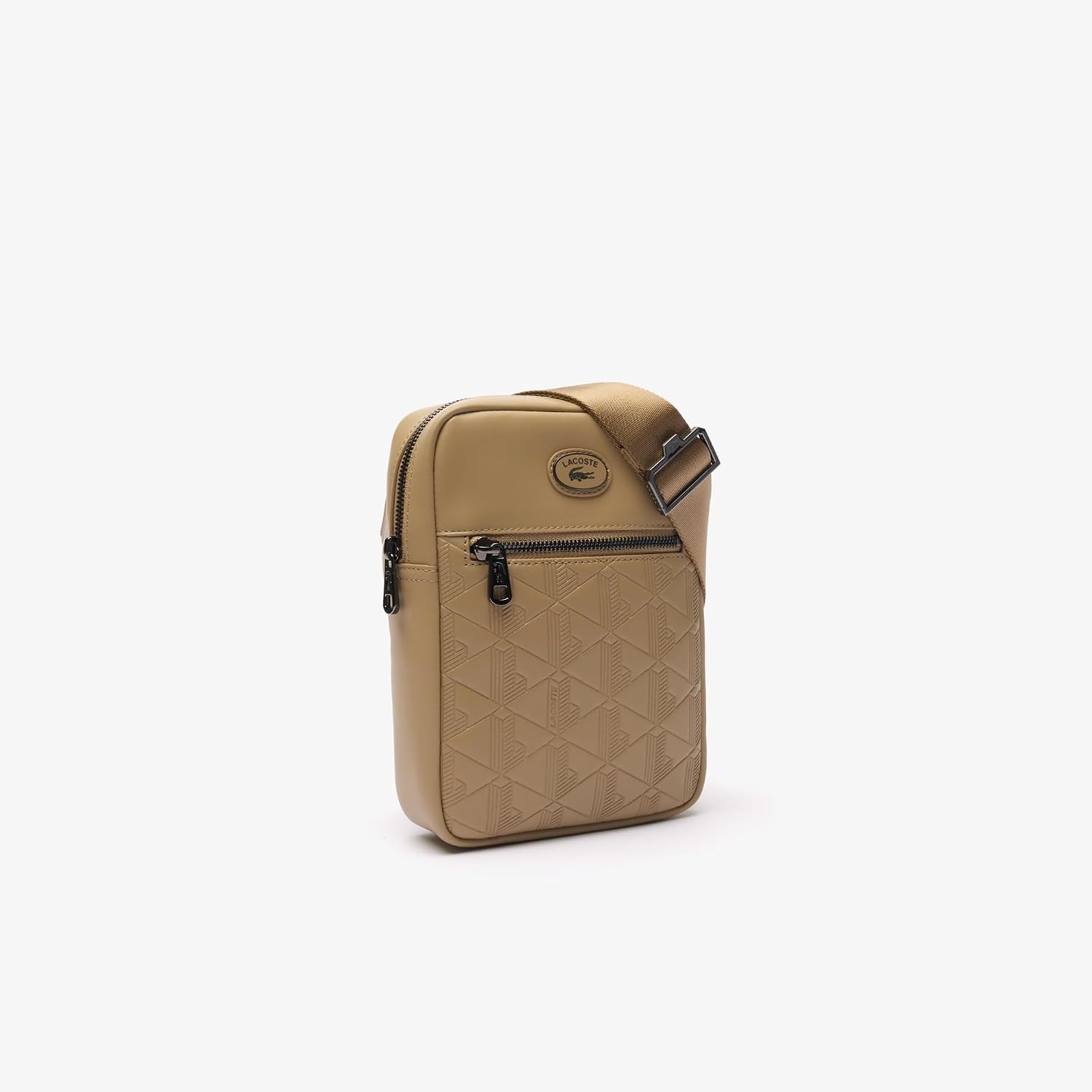 image:imageLacoste Mens Monogram SatchelBeige