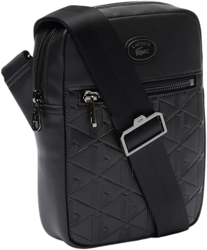 image:imageLacoste Mens Monogram SatchelBlack
