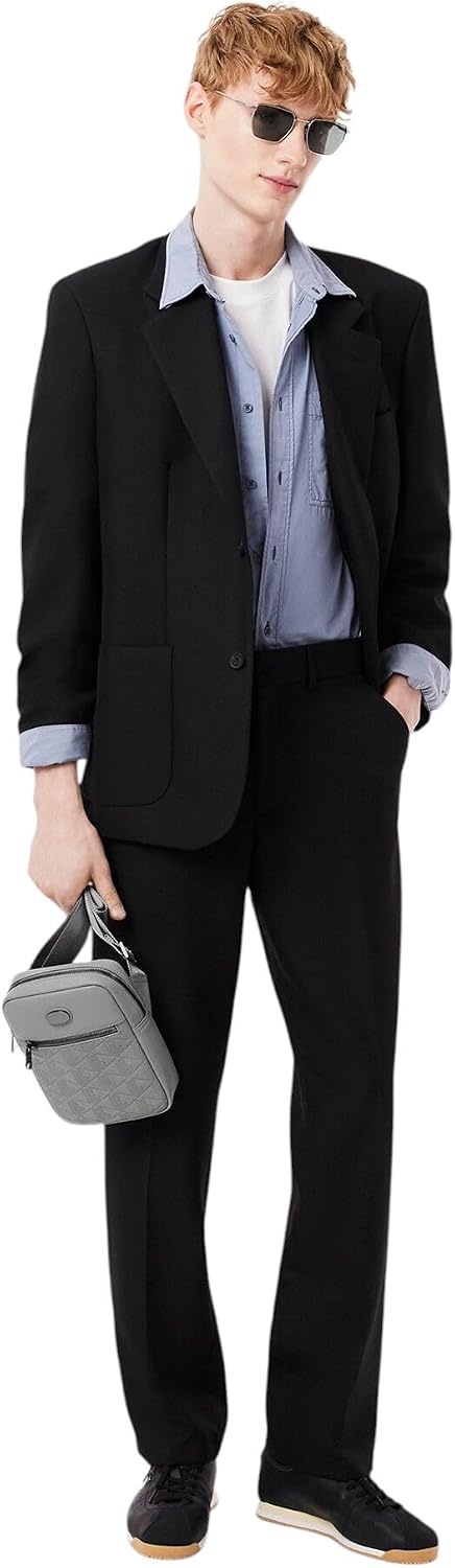 image:imageLacoste Mens Monogram SatchelNomogramme Grey