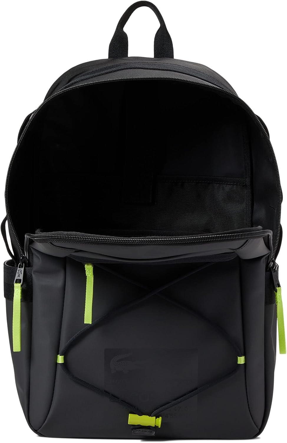 image:imageLacoste Mens Neocroc Backpack Tape BrownOpium Black LargeBlackLime