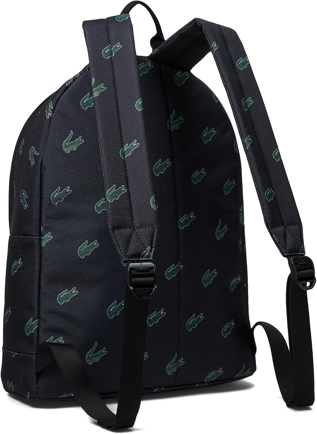 image:imageLacoste Mens Neocroc Backpack Tape BrownOpium Black LargeDark Sapphires