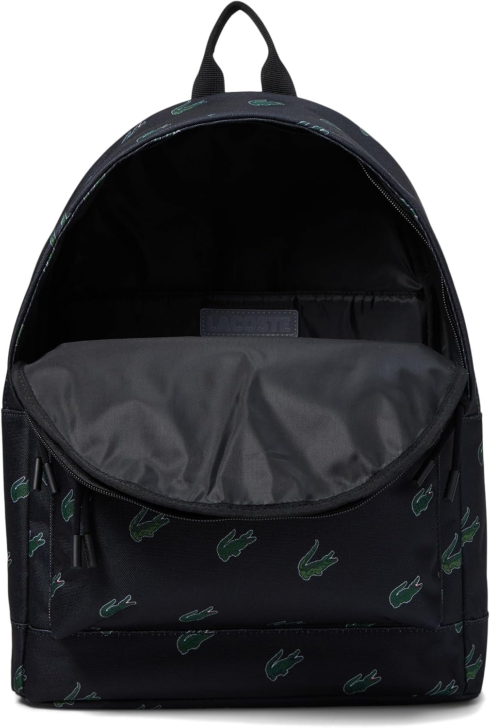 image:imageLacoste Mens Neocroc Backpack Tape BrownOpium Black LargeDark Sapphires
