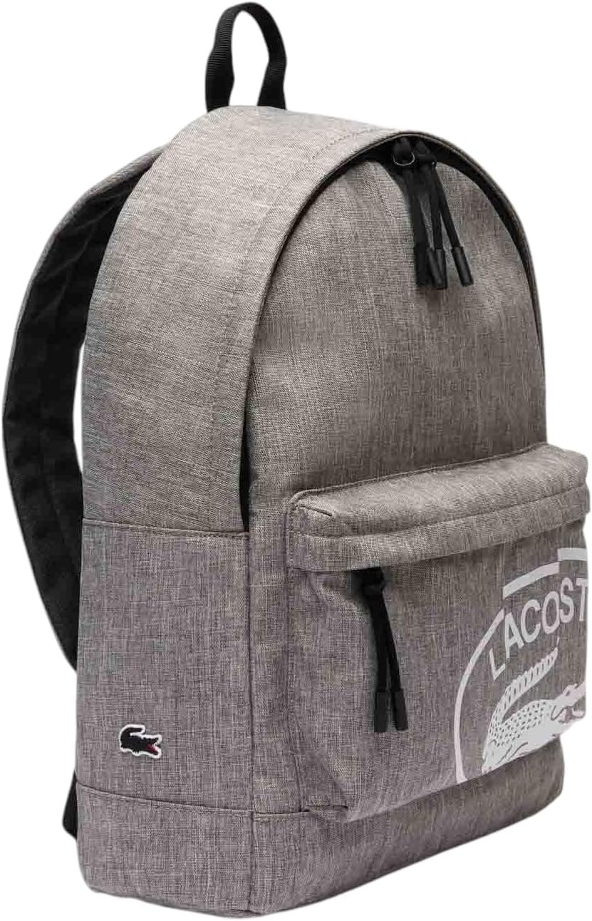 image:imageLacoste Mens Neocroc Backpack Tape BrownOpium Black LargeGrey Chine
