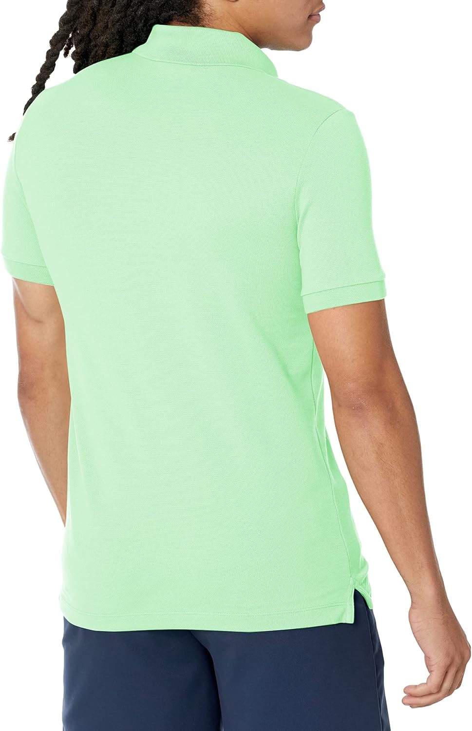image:imageLacoste Mens Petit Piqu Slim Fit Polo ShirtAsh
