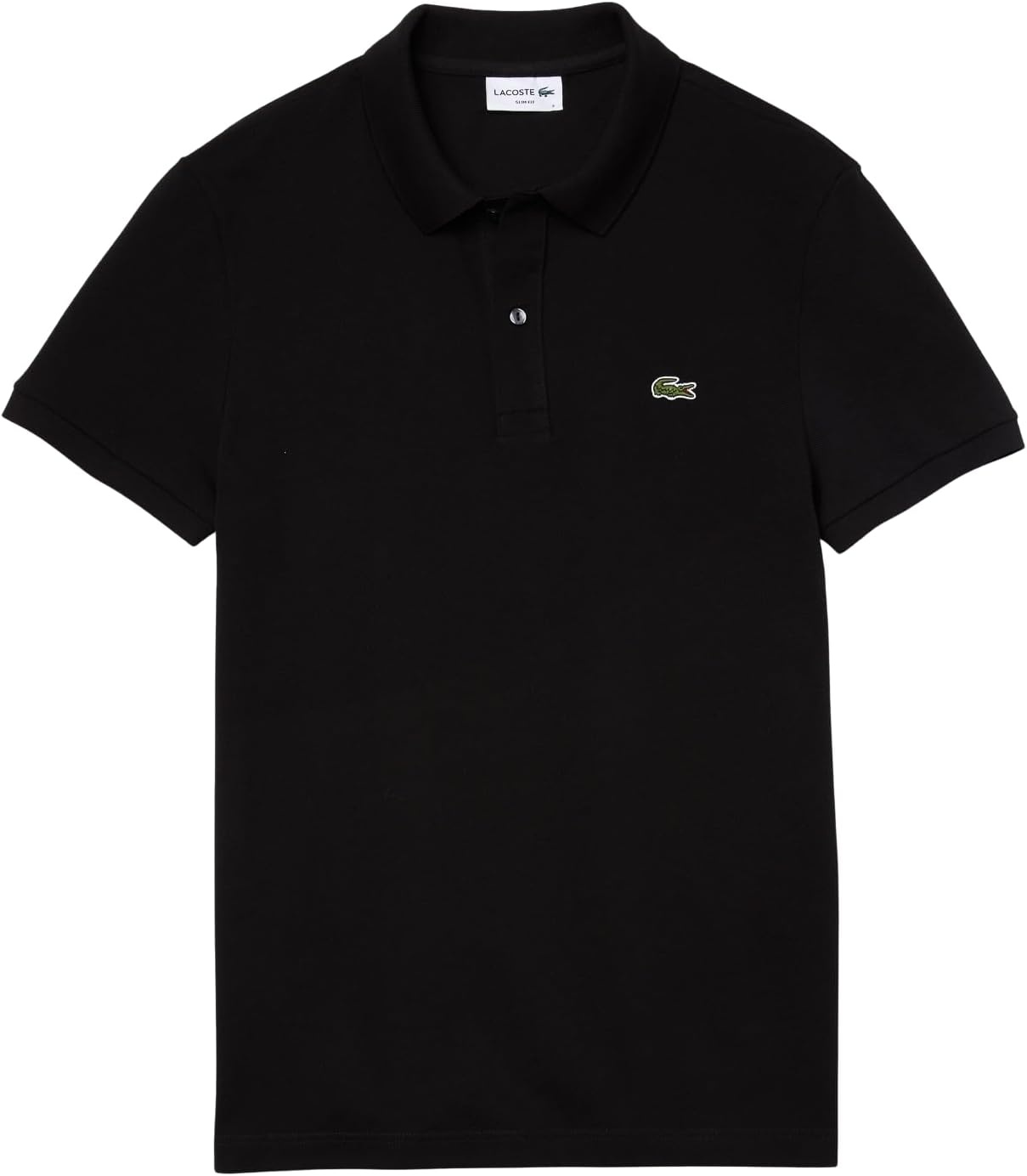 image:imageLacoste Mens Petit Piqu Slim Fit Polo ShirtBlack