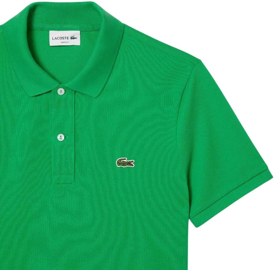 image:imageLacoste Mens Petit Piqu Slim Fit Polo ShirtCalathea