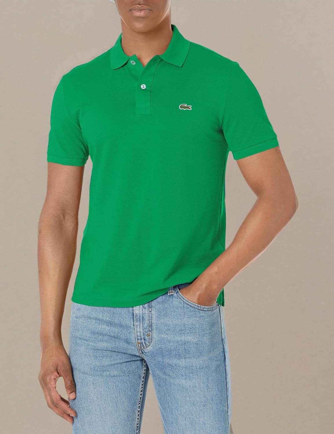 image:imageLacoste Mens Petit Piqu Slim Fit Polo ShirtCalathea