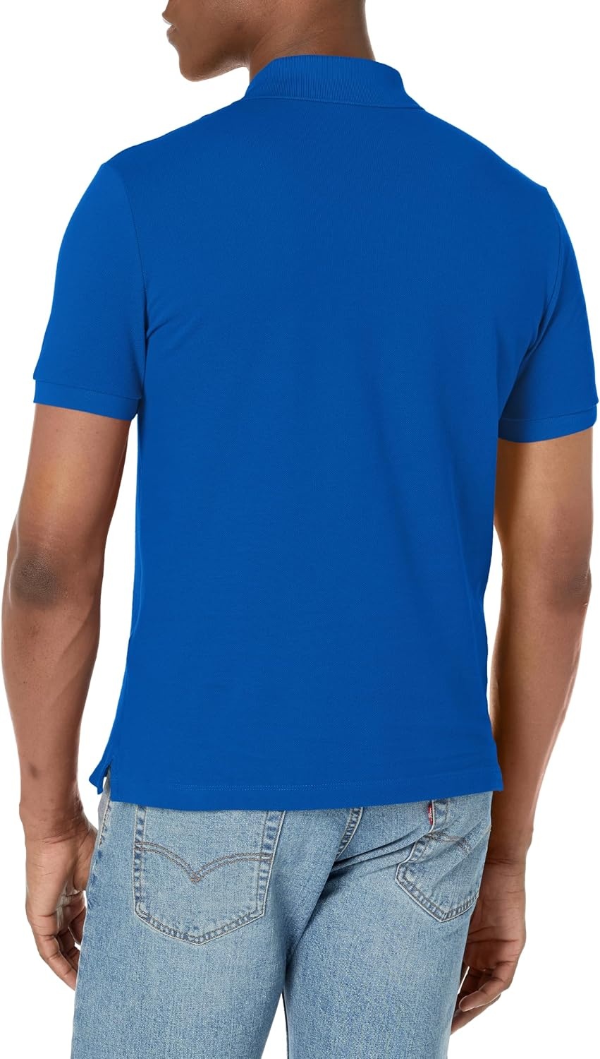 image:imageLacoste Mens Petit Piqu Slim Fit Polo ShirtCobalt