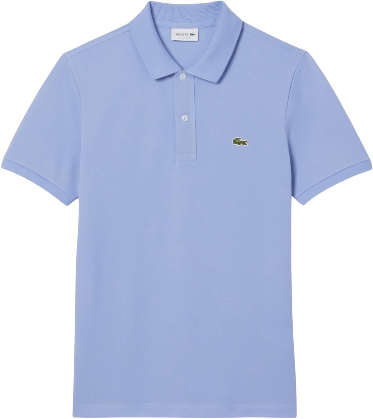 image:imageLacoste Mens Petit Piqu Slim Fit Polo ShirtDelphinium