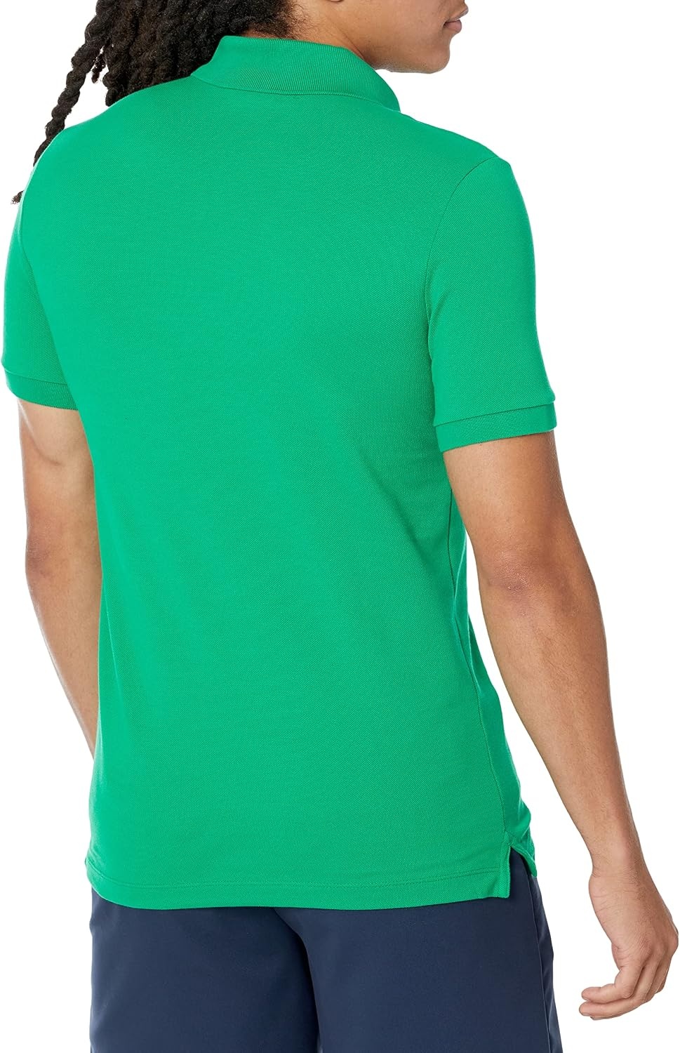 image:imageLacoste Mens Petit Piqu Slim Fit Polo ShirtFluorine Green