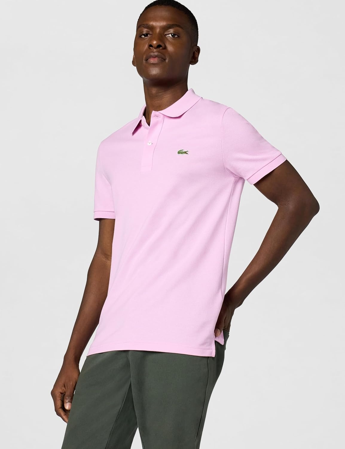image:imageLacoste Mens Petit Piqu Slim Fit Polo ShirtGelato